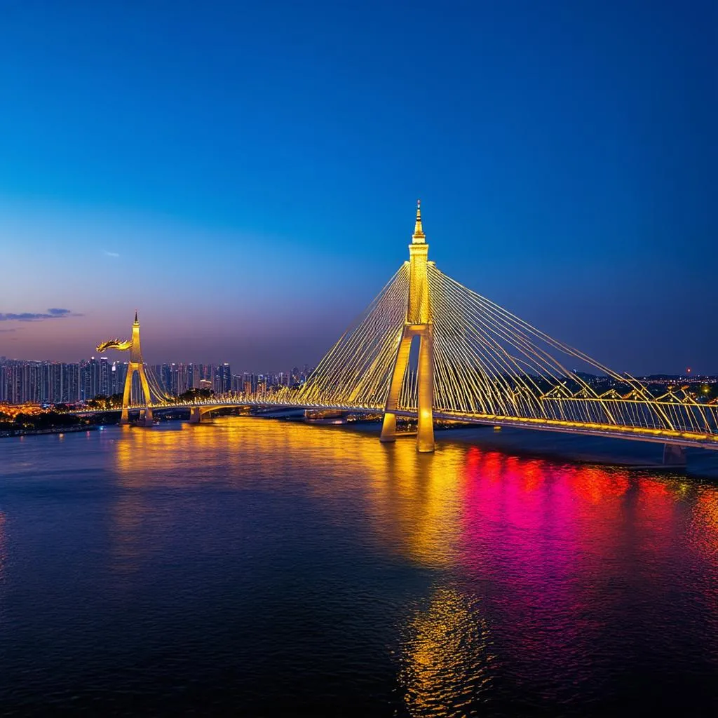 Dragon Bridge in Da Nang